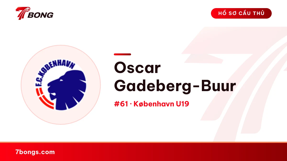 Oscar Gadeberg-Buur — København U19