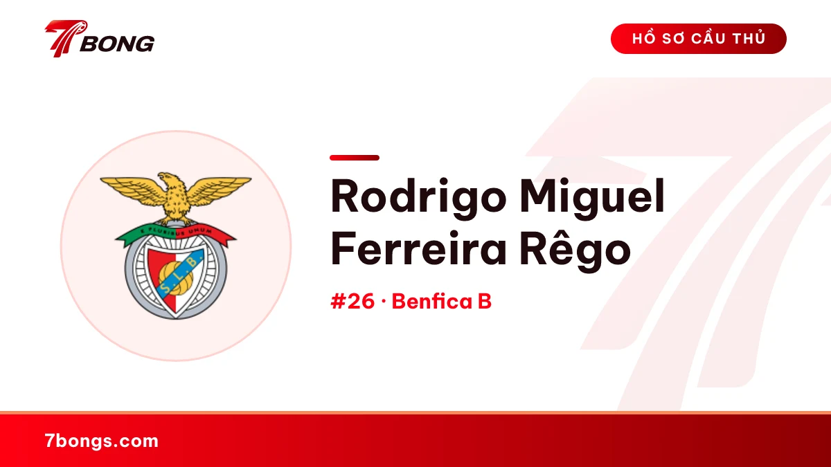 Rodrigo Miguel Ferreira Rêgo — Benfica B