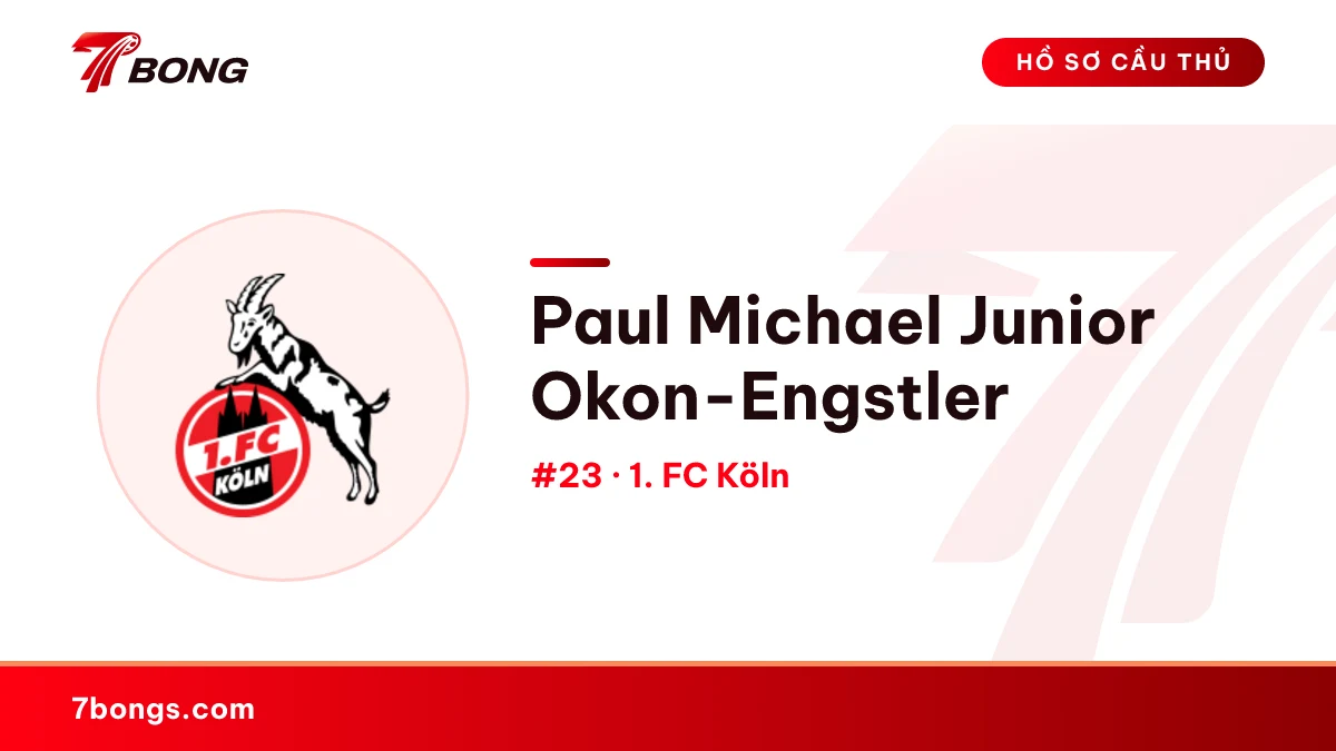 Paul Michael Junior Okon-Engstler — 1. FC Köln