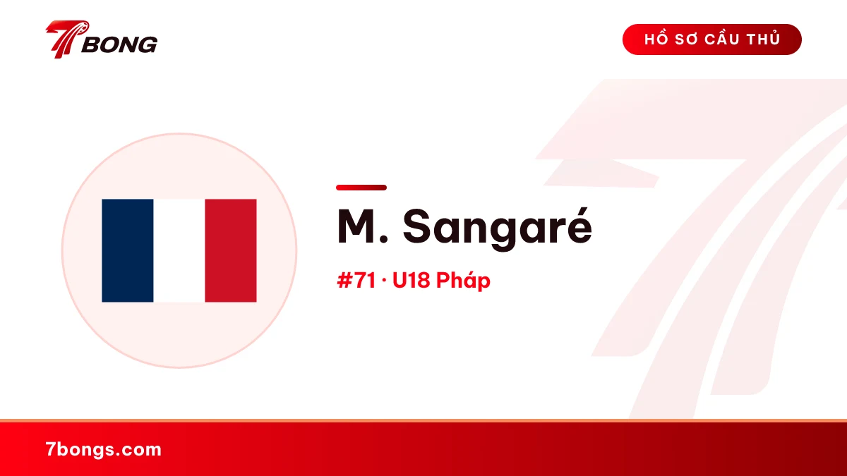 M. Sangaré — U18 Pháp