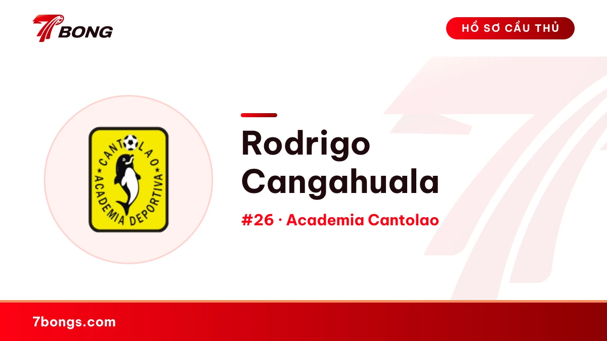 Rodrigo Cangahuala — Academia Cantolao