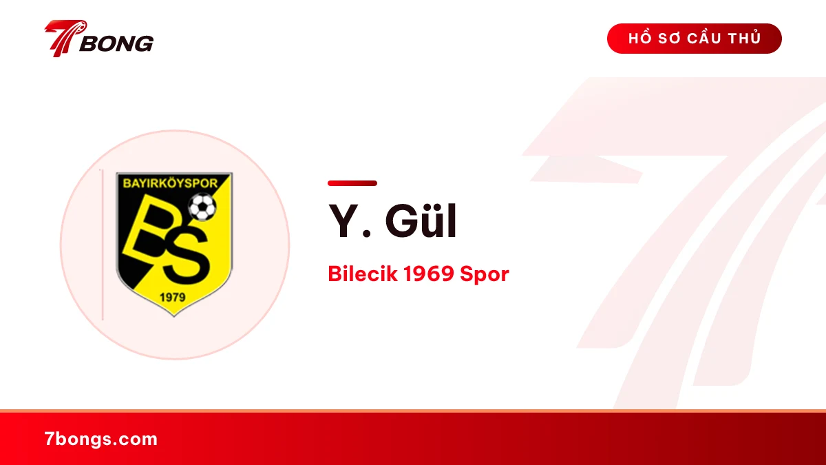 Y. Gül — Bilecik 1969 Spor