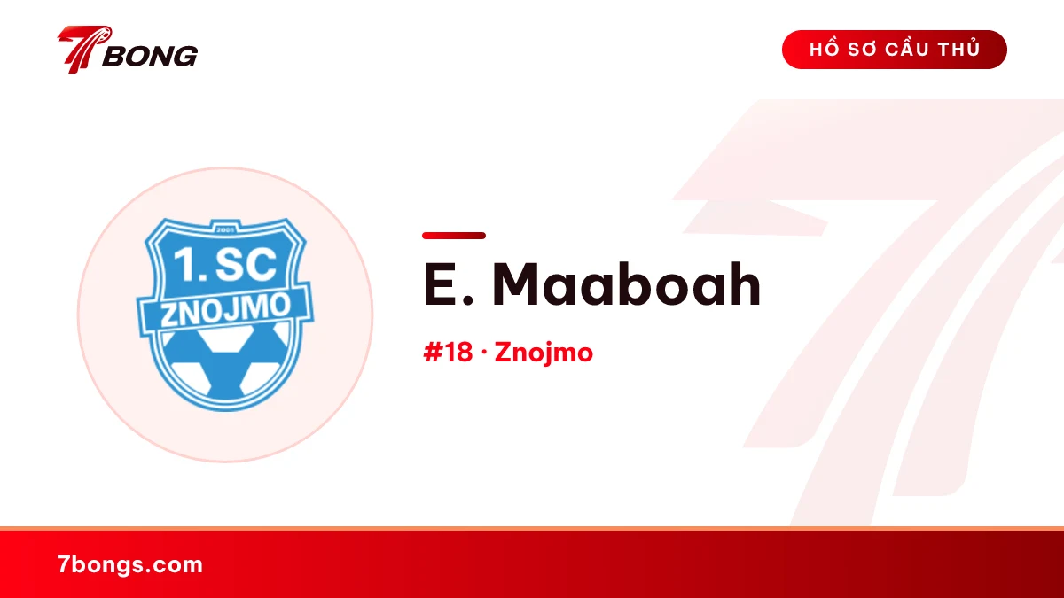 E. Maaboah — Znojmo