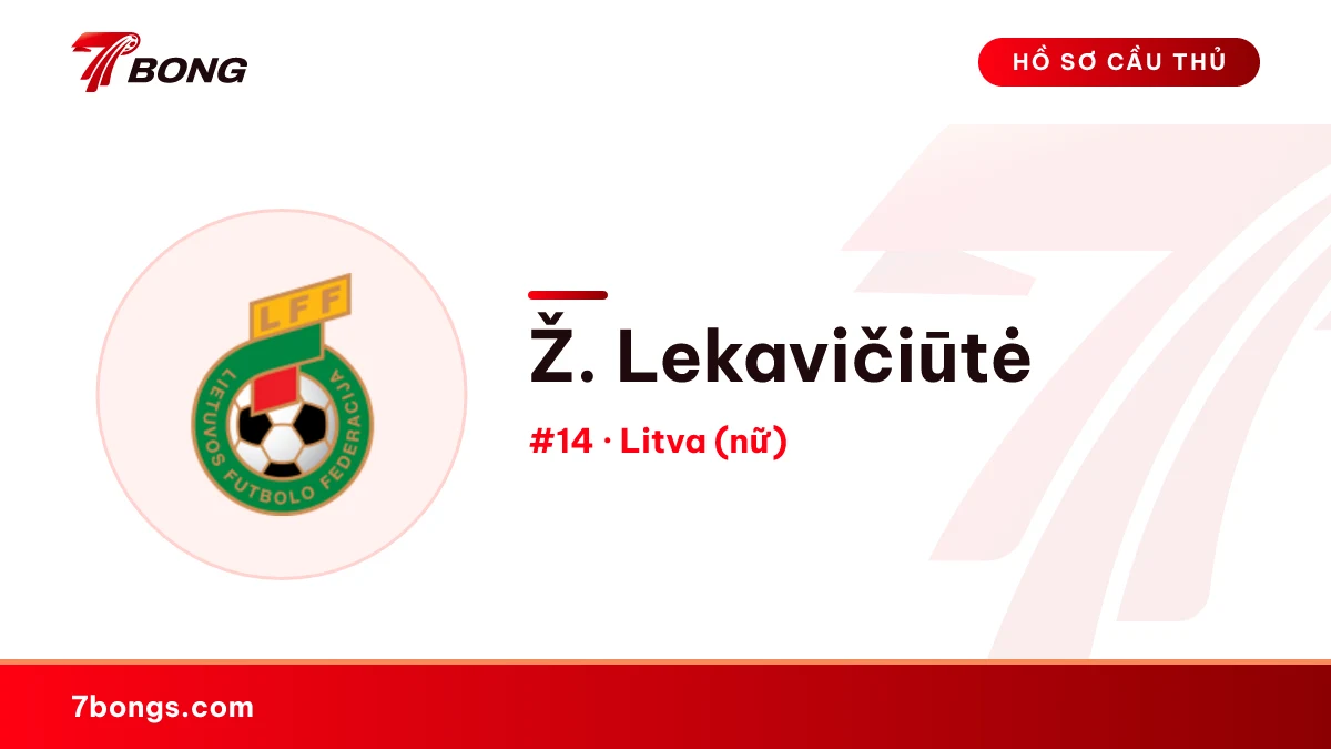 Ž. Lekavičiūtė — Litva (nữ)