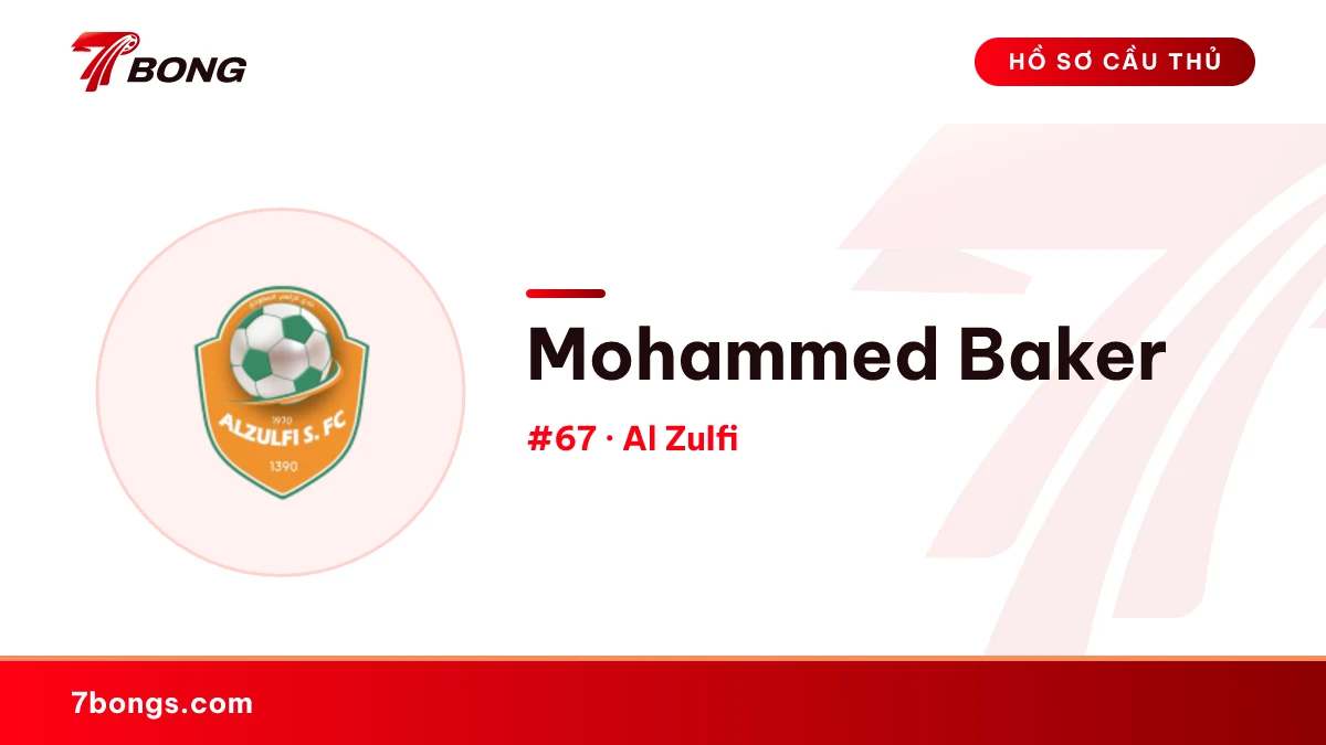Mohammed Baker — Al Zulfi