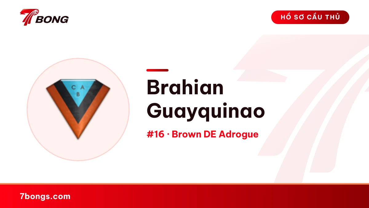 Brahian Guayquinao — Brown DE Adrogue