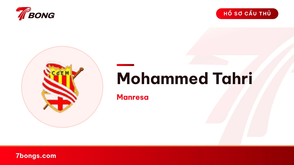 Mohammed Tahri — Manresa