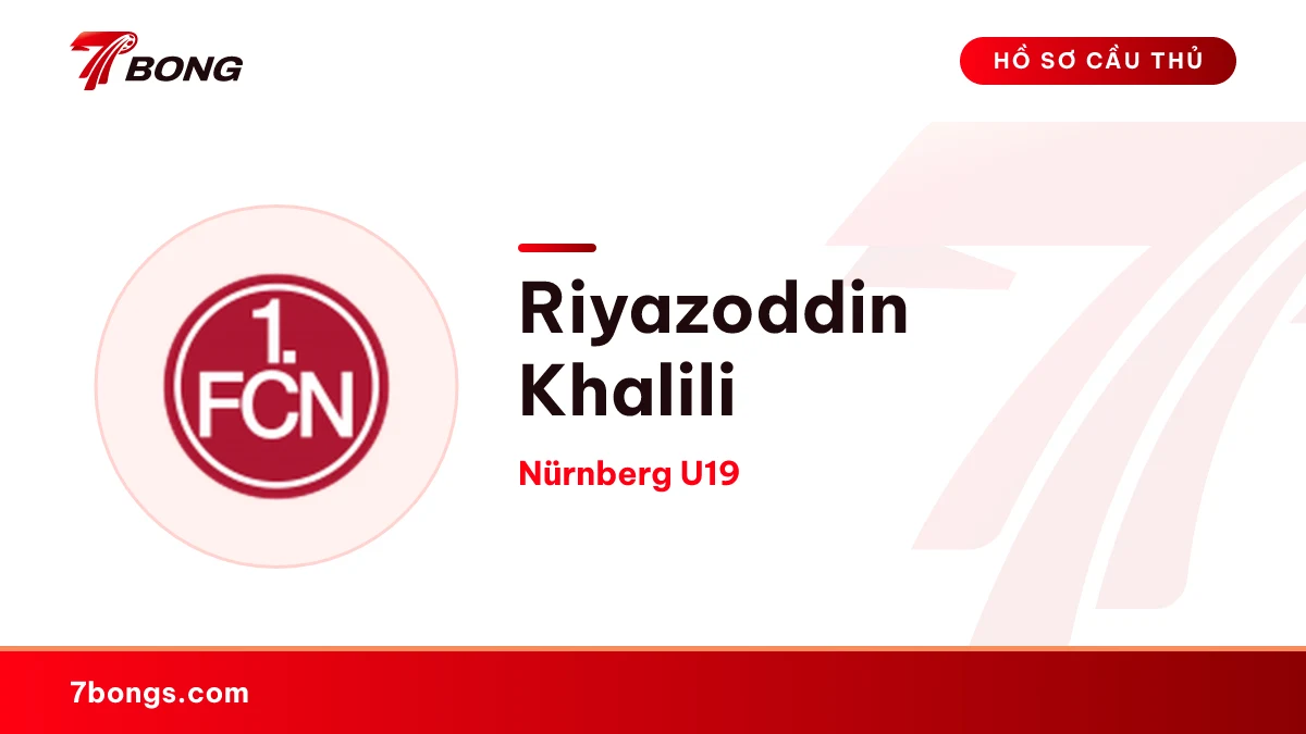 Riyazoddin Khalili — Nürnberg U19