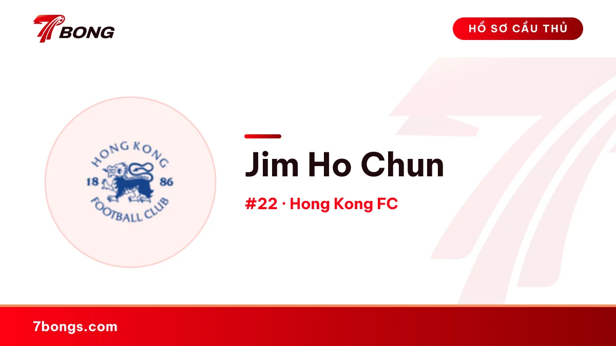 Jim Ho Chun — Hong Kong FC