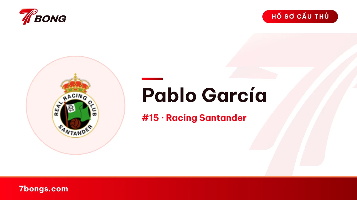 Pablo García — Racing Santander