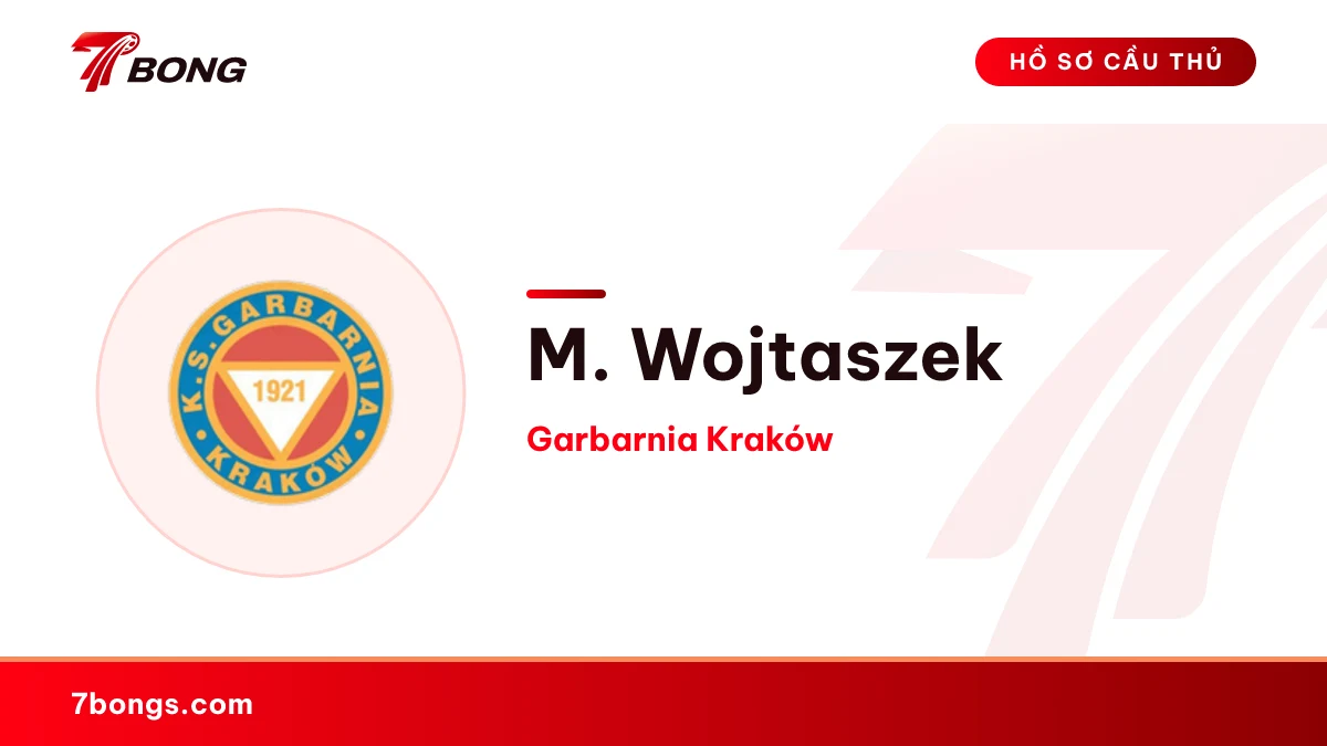 M. Wojtaszek — Garbarnia Kraków