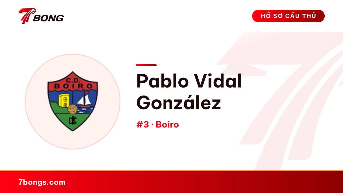 Pablo Vidal González — Boiro