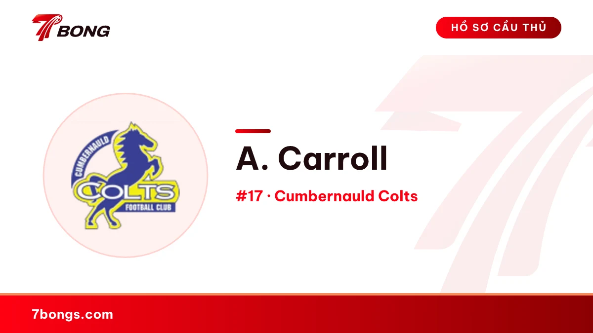 A. Carroll — Cumbernauld Colts