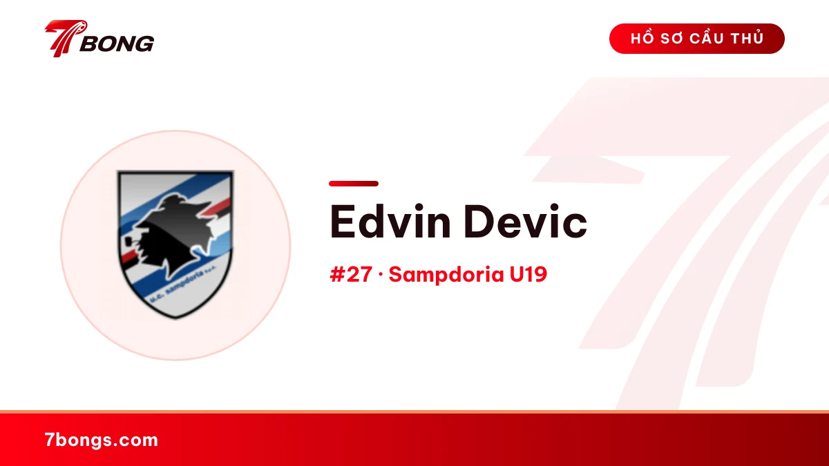 Edvin Devic — Sampdoria U19