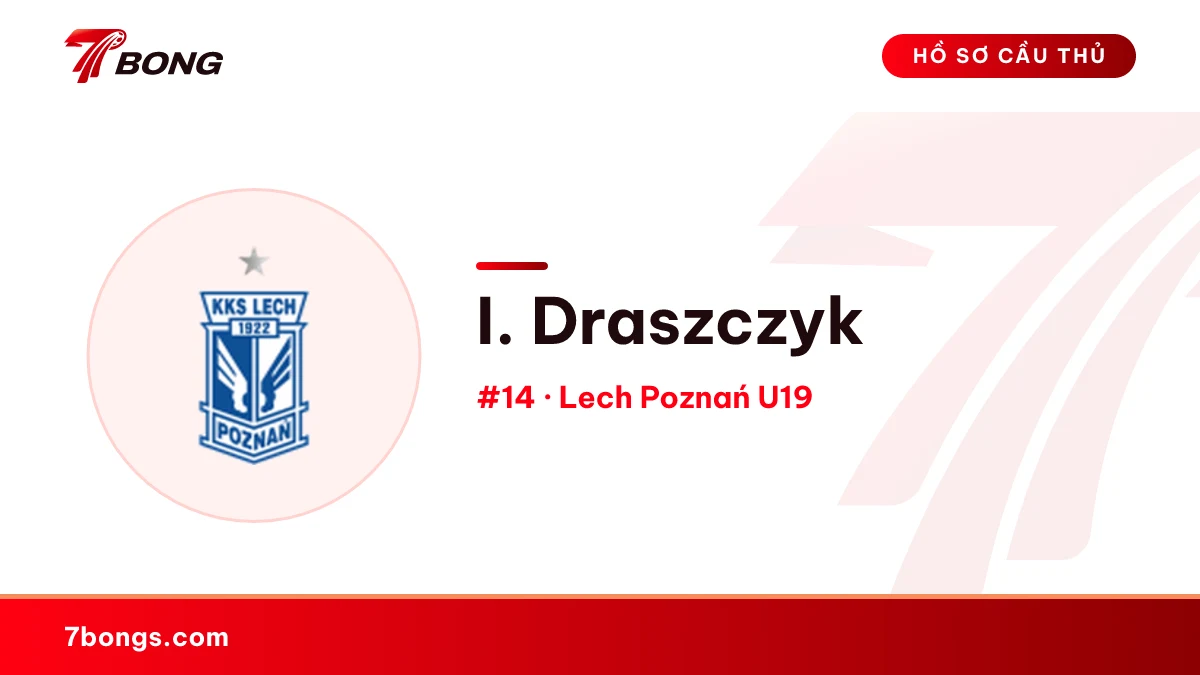 I. Draszczyk — Lech Poznań U19