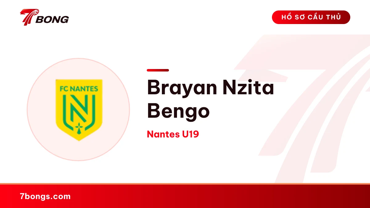 Brayan Nzita Bengo — Nantes U19