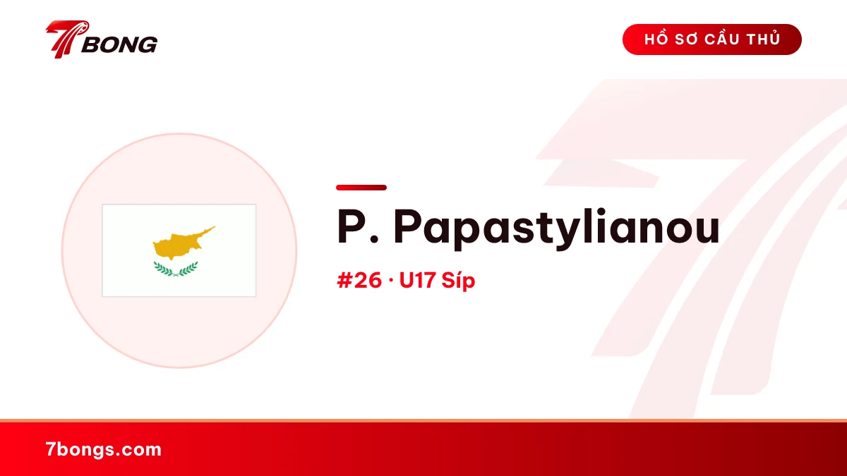 P. Papastylianou — U17 Síp