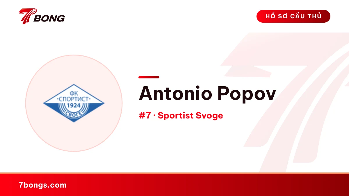 Antonio Popov — Sportist Svoge
