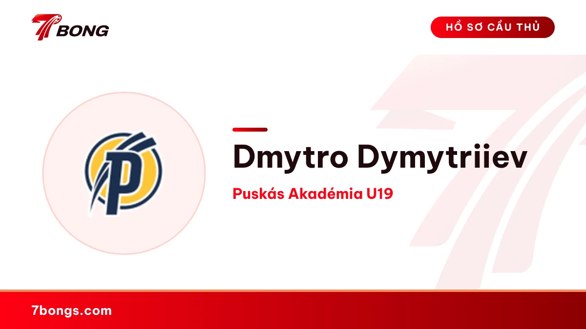Dmytro Dymytriiev — Puskás Akadémia U19