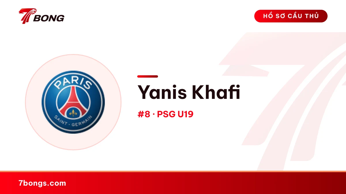 Yanis Khafi — PSG U19