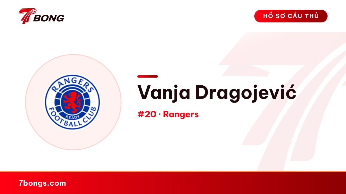 Vanja Dragojević — Rangers