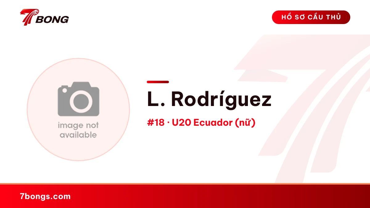 L. Rodríguez — U20 Ecuador (nữ)
