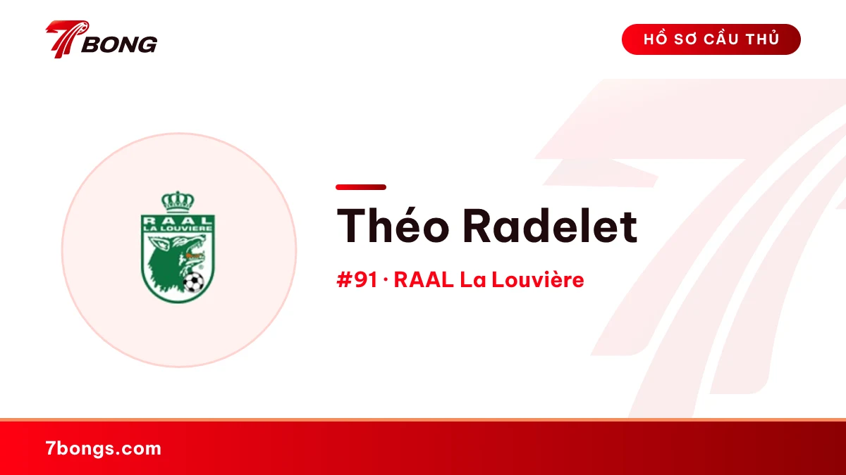 Théo Radelet — RAAL La Louvière