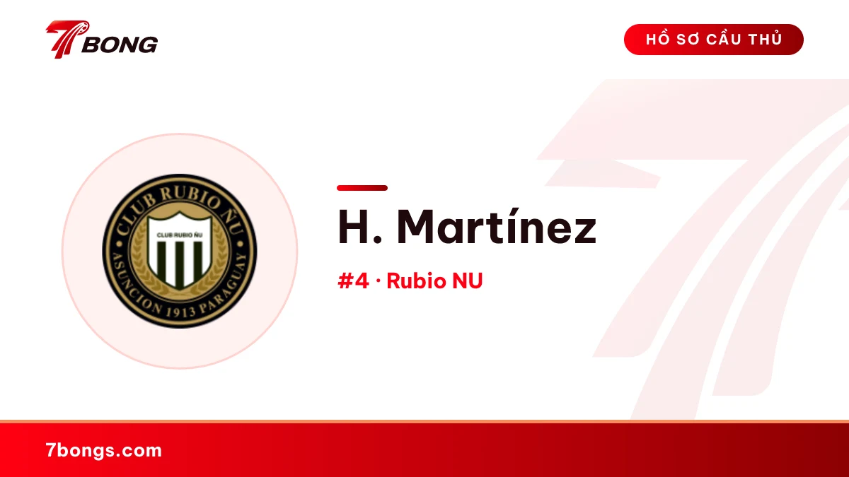 H. Martínez — Rubio NU