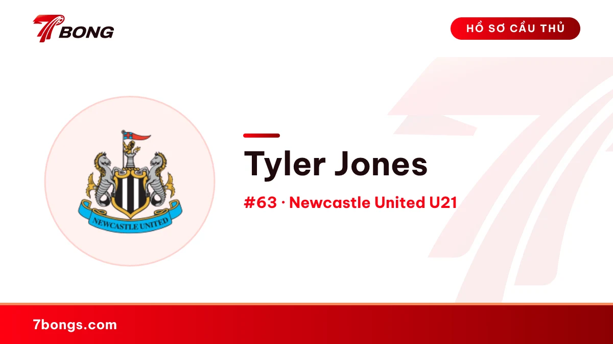 Tyler Jones — Newcastle United U21