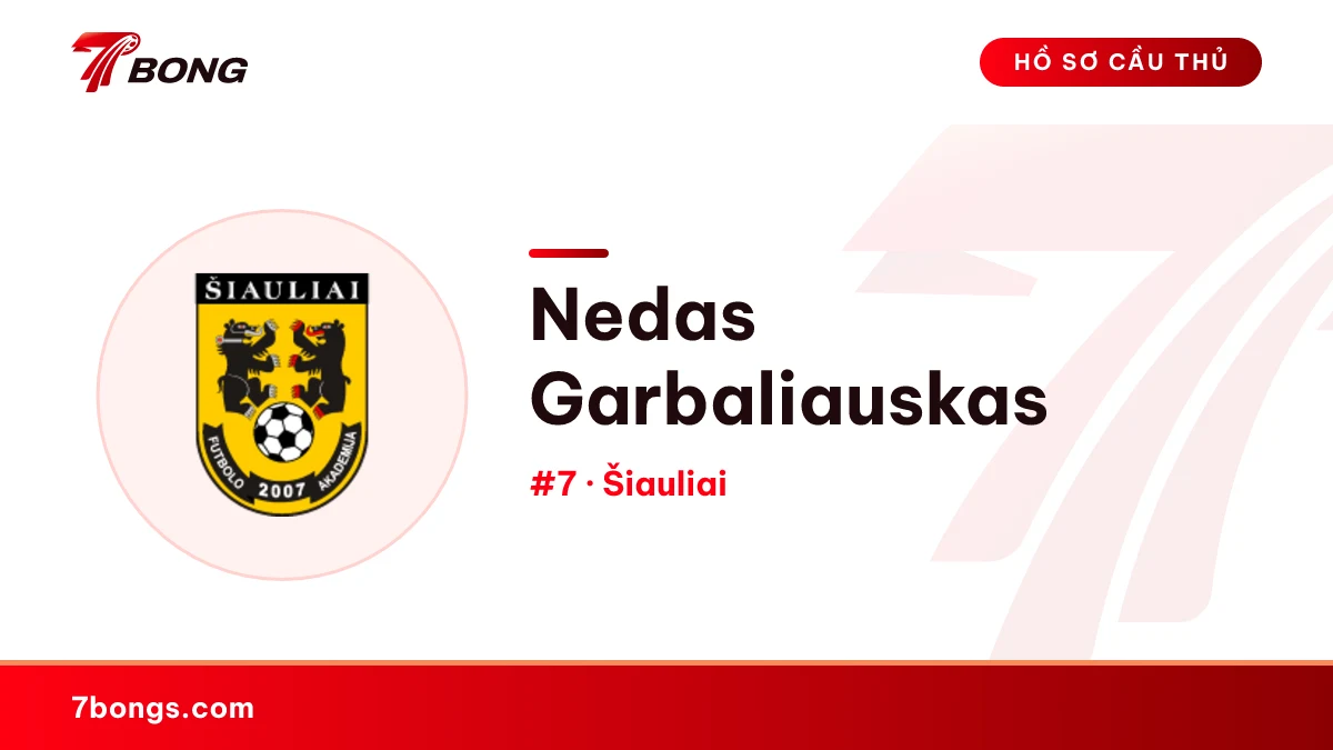 Nedas Garbaliauskas — Šiauliai