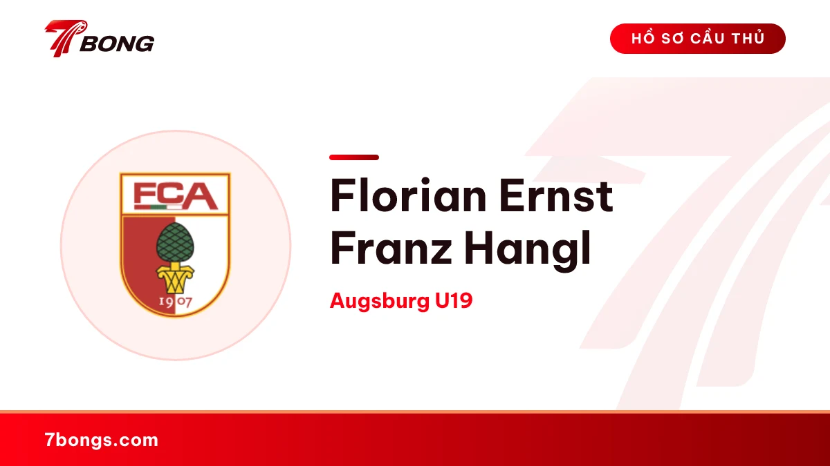 Florian Ernst Franz Hangl — Augsburg U19