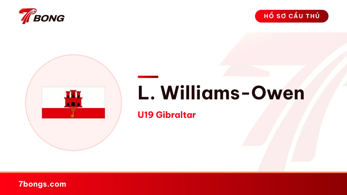 L. Williams-Owen — U19 Gibraltar