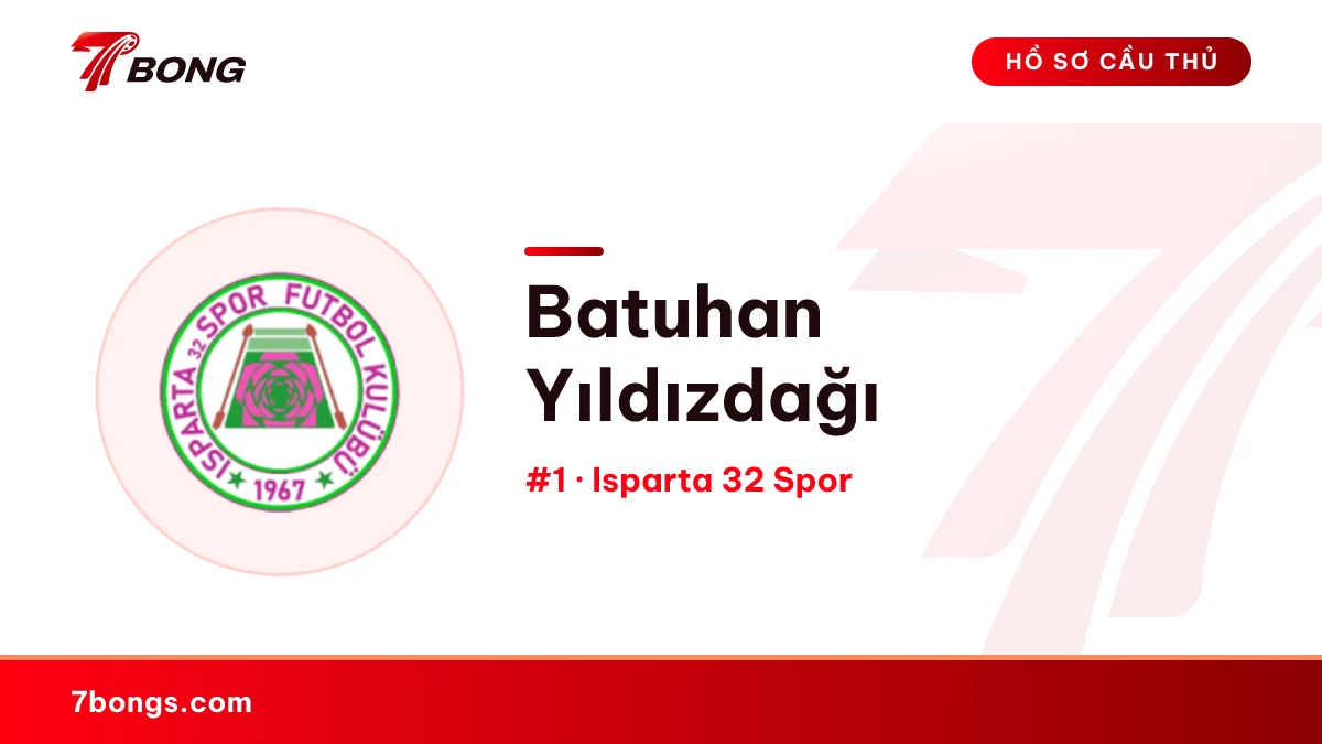 Batuhan Yıldızdağı — Isparta 32 Spor