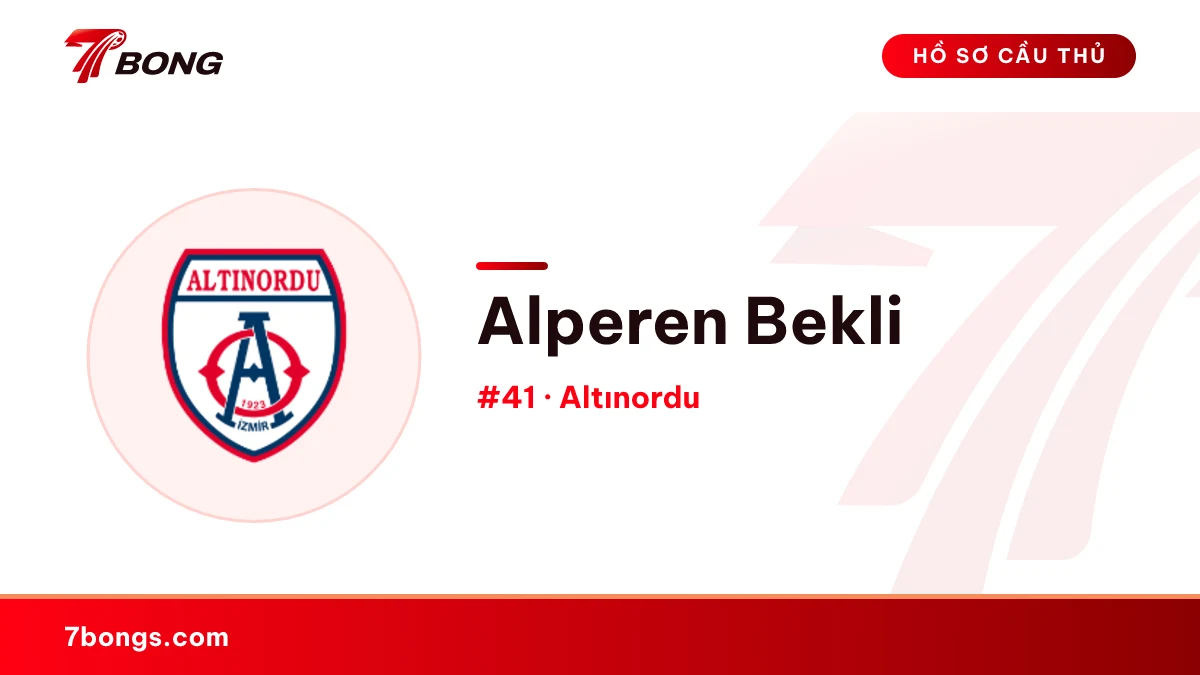 Alperen Bekli — Altınordu