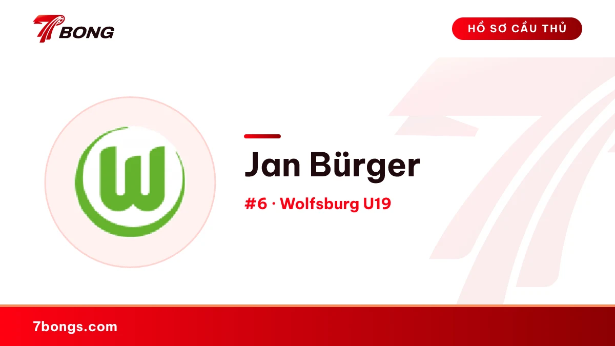 Jan Bürger — Wolfsburg U19