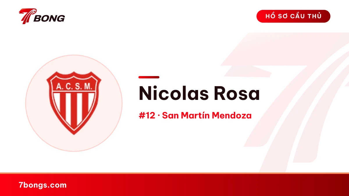 Nicolas Rosa — San Martín Mendoza