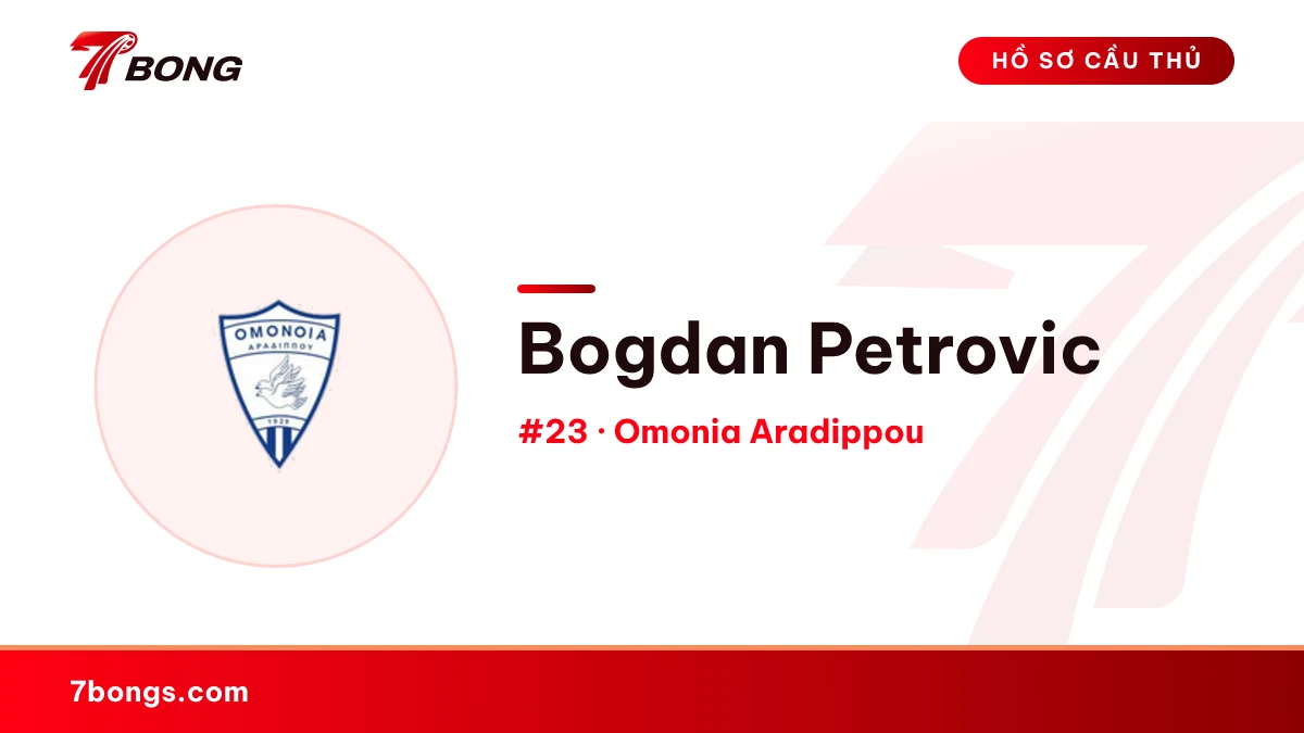 Bogdan Petrovic — Omonia Aradippou