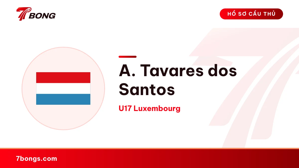 A. Tavares dos Santos — U17 Luxembourg