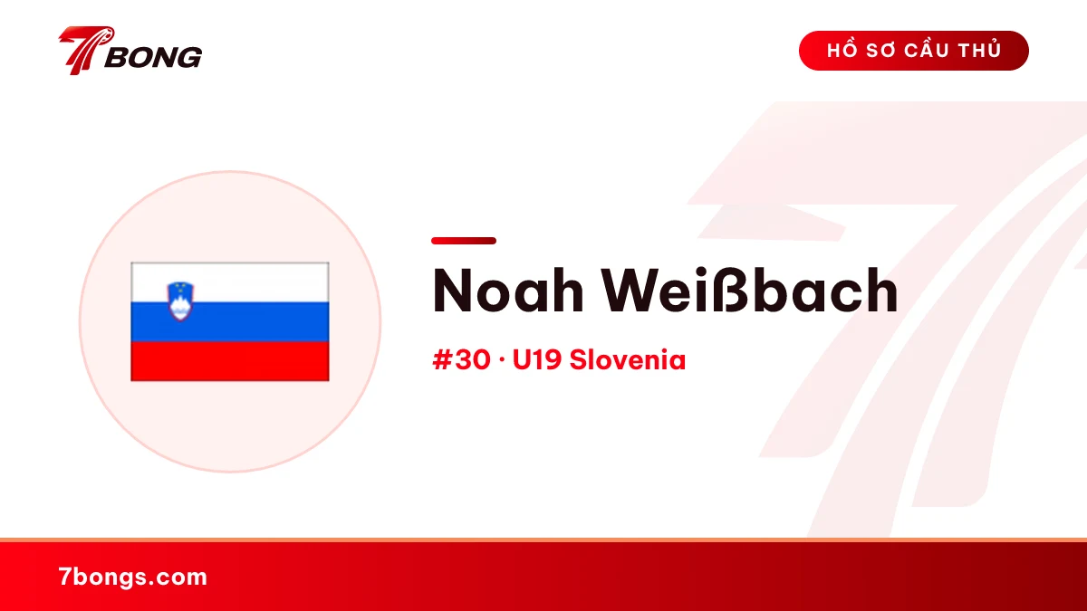 Noah Weißbach — U19 Slovenia
