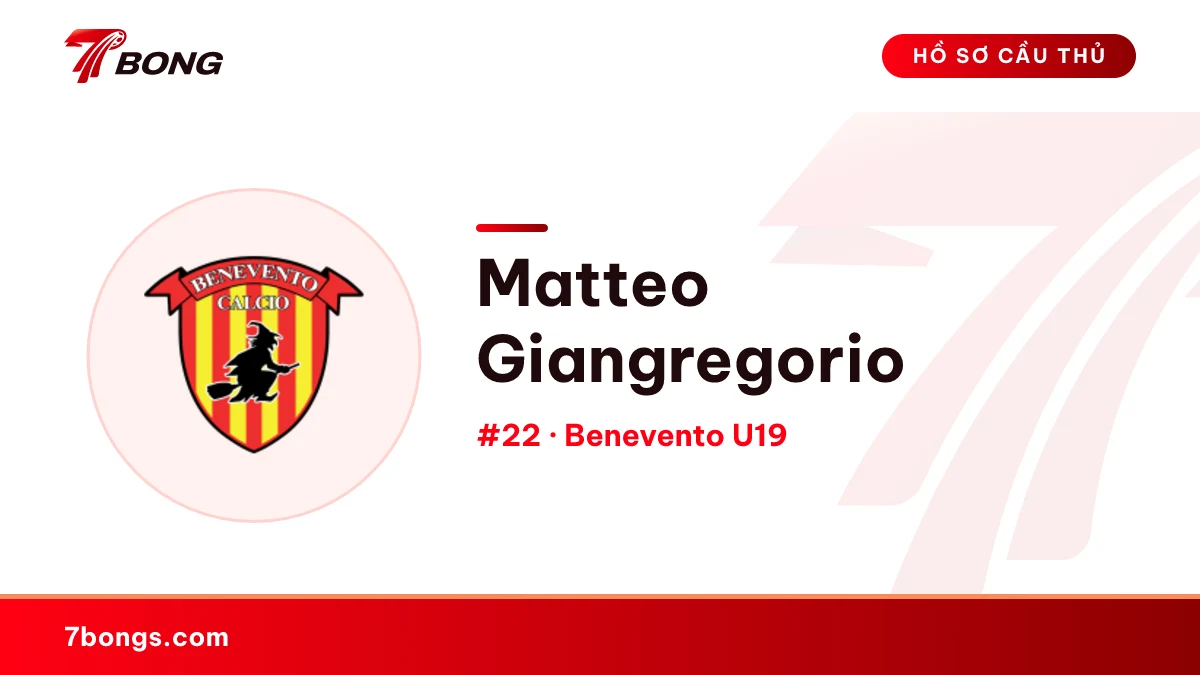 Matteo Giangregorio — Benevento U19