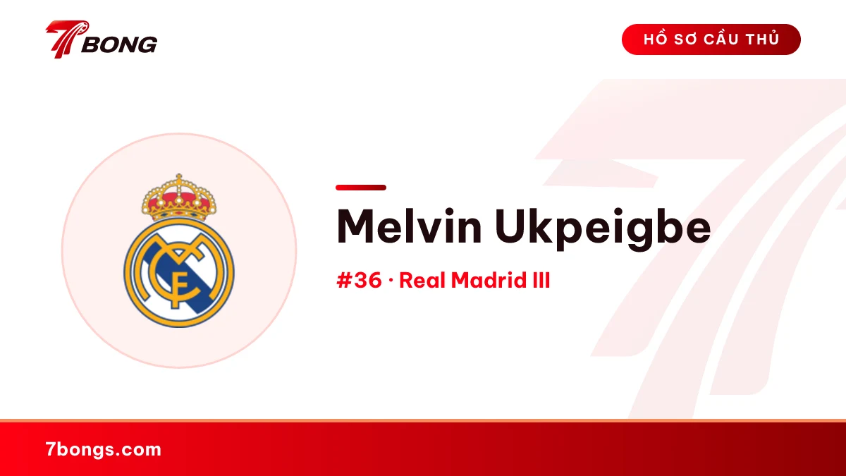 Melvin Ukpeigbe — Real Madrid III