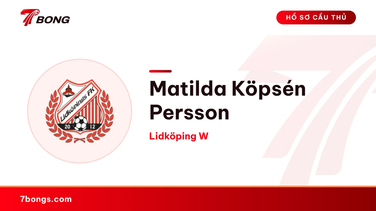 Matilda Köpsén Persson — Lidköping W