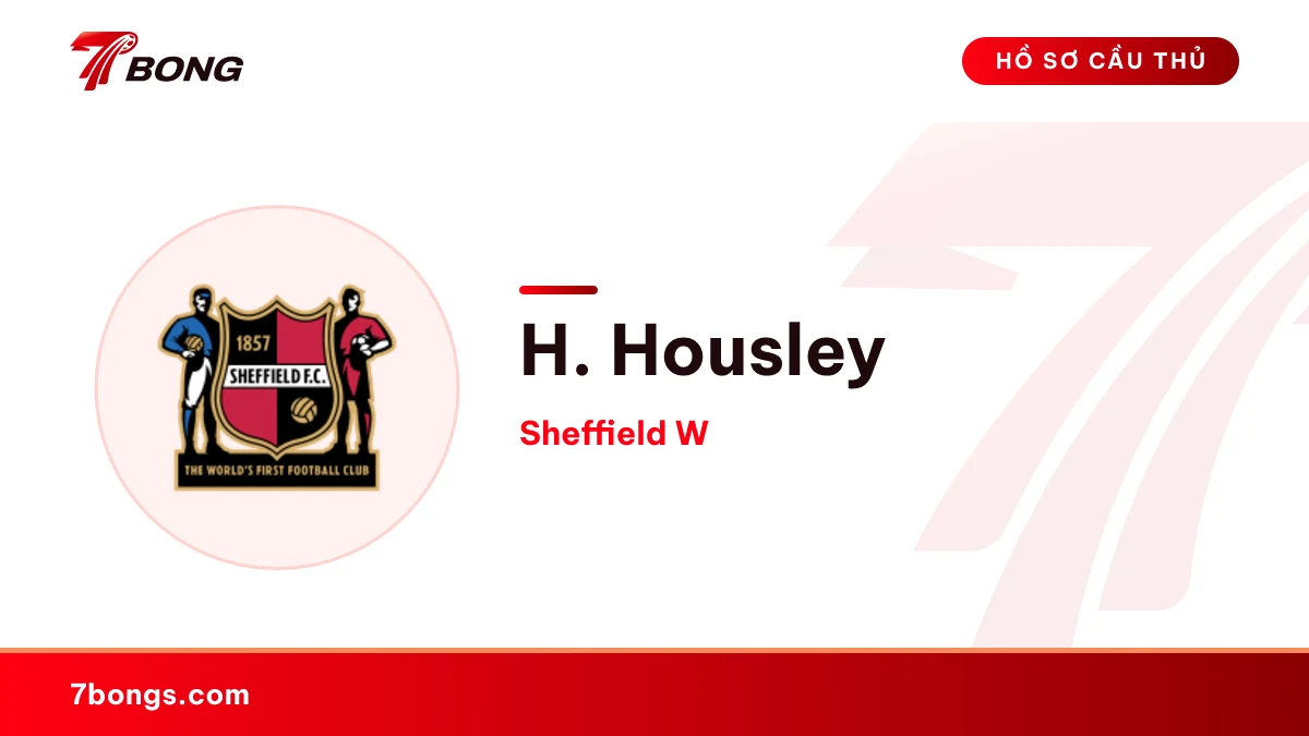 H. Housley — Sheffield W