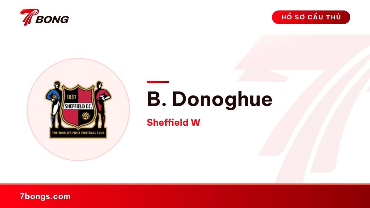 B. Donoghue — Sheffield W