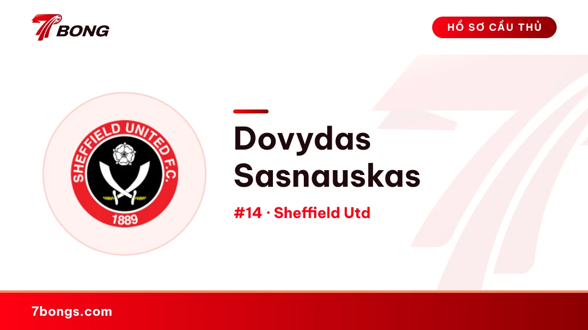 Dovydas Sasnauskas — Sheffield Utd