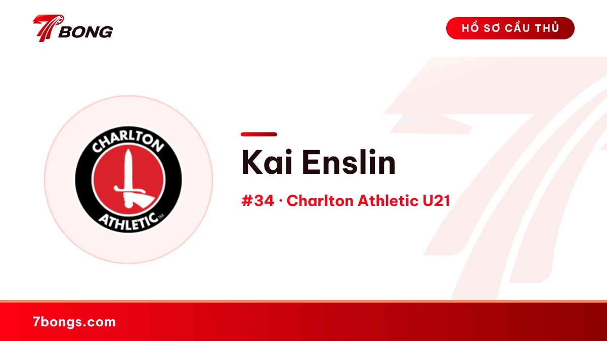 Kai Enslin — Charlton Athletic U21