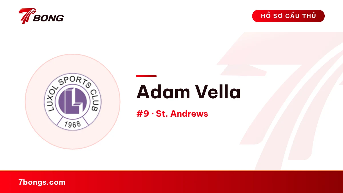 Adam Vella — St. Andrews