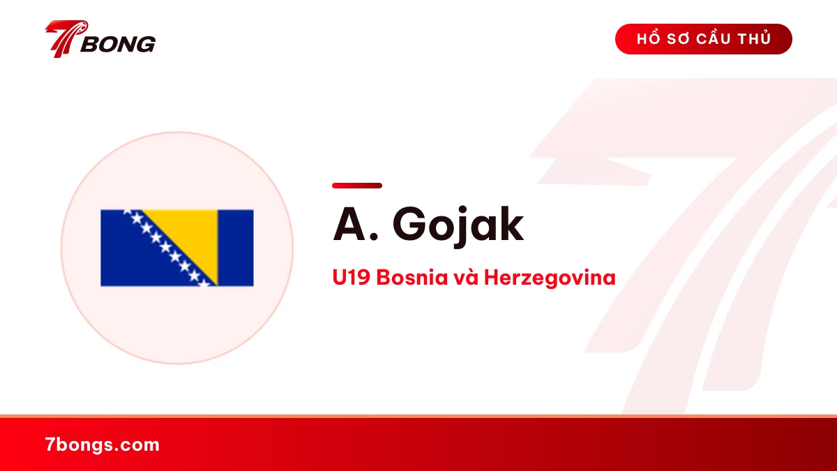 A. Gojak — U19 Bosnia và Herzegovina