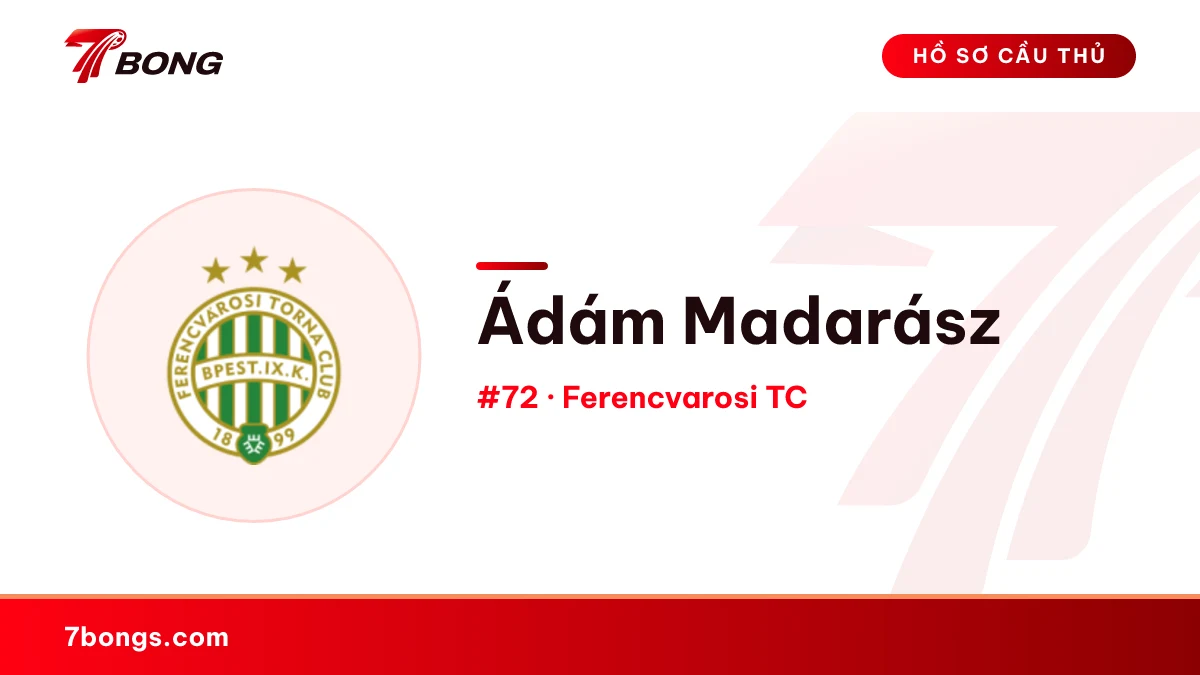 Ádám Madarász — Ferencvarosi TC