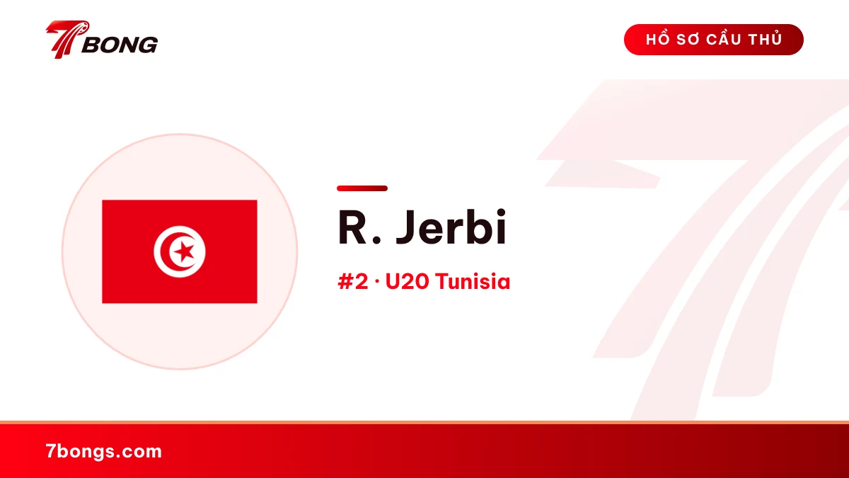 R. Jerbi — U20 Tunisia
